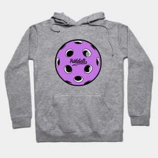 Everyday Pickleball Purple Ball Hoodie